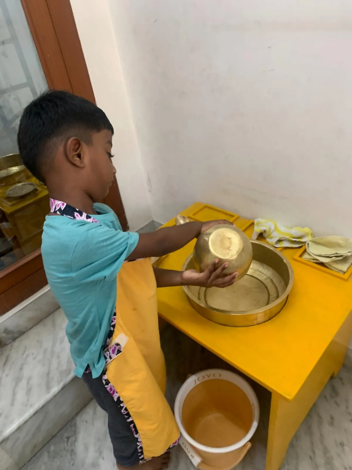 Practical Life Learning Activity