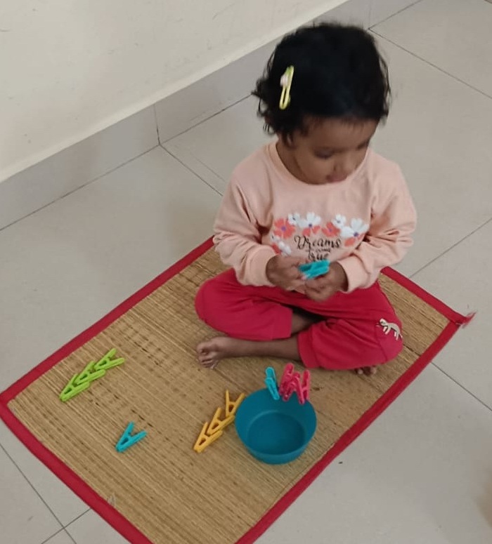 Practical life activities for concentration